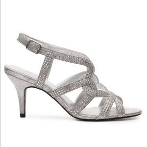 Silver Marinelli Heels